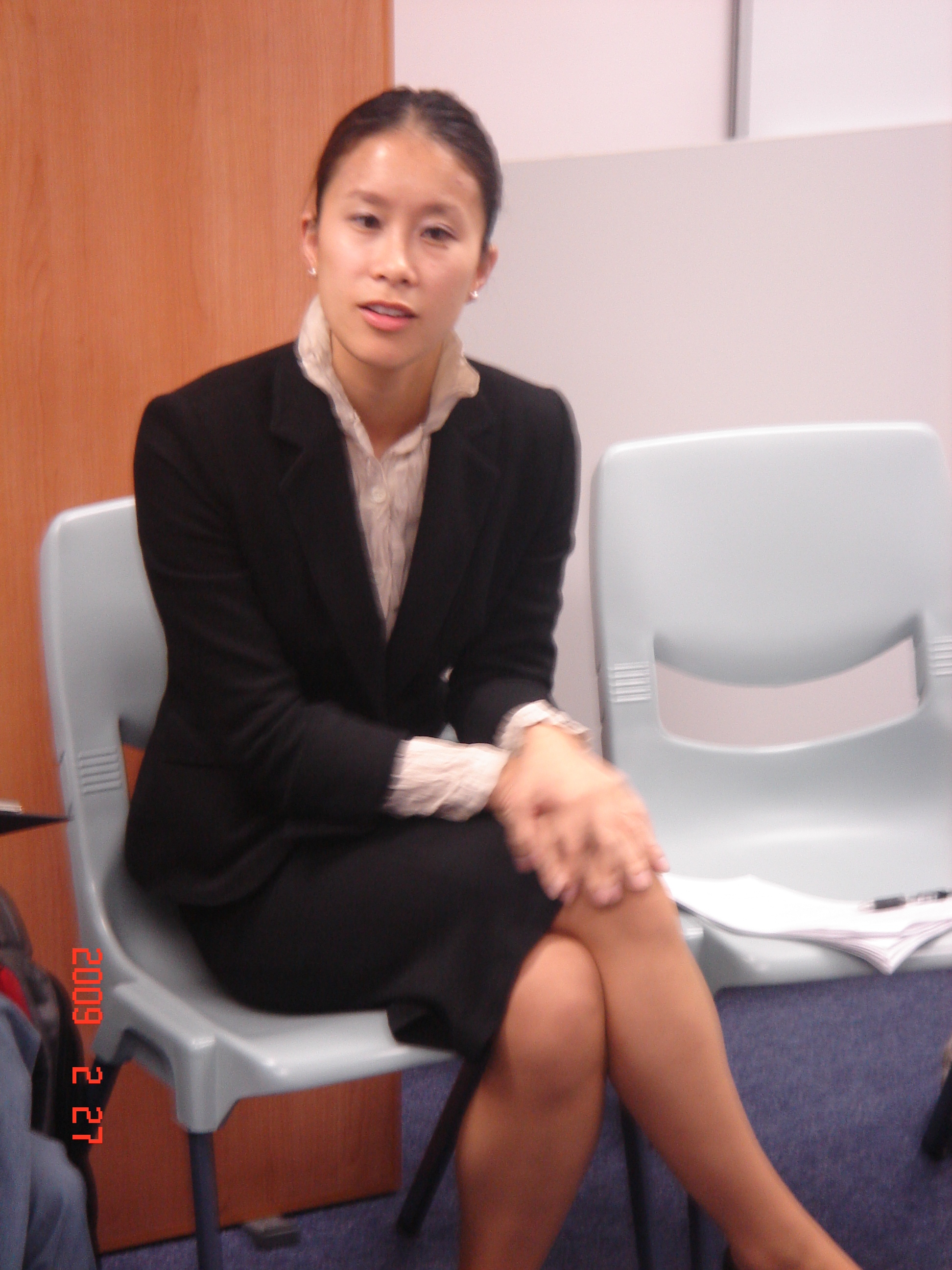 Pilot DP moderator and seminar speaker, Dr Alice Siu, from Stanford University